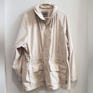 pacific trail tan lightweight jacket women's  size XL